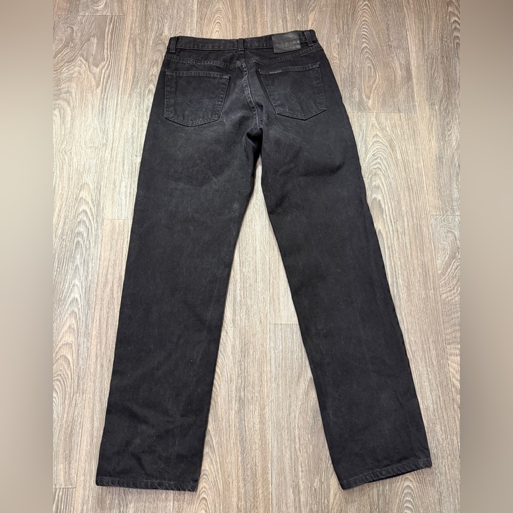 Vintage 100% Cotton Harley-Davidson Black Jeans 33x34 - Picture 7 of 9